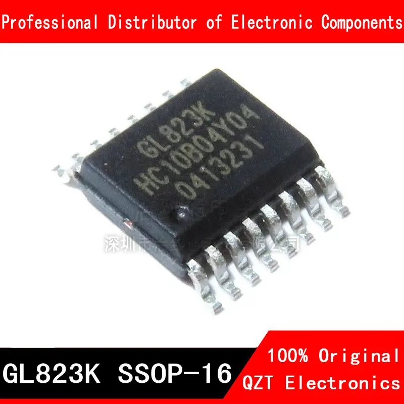 10pcs/lot GL823K SSOP GL823 GL823K-HCY04 SSOP-16 new original In Stock