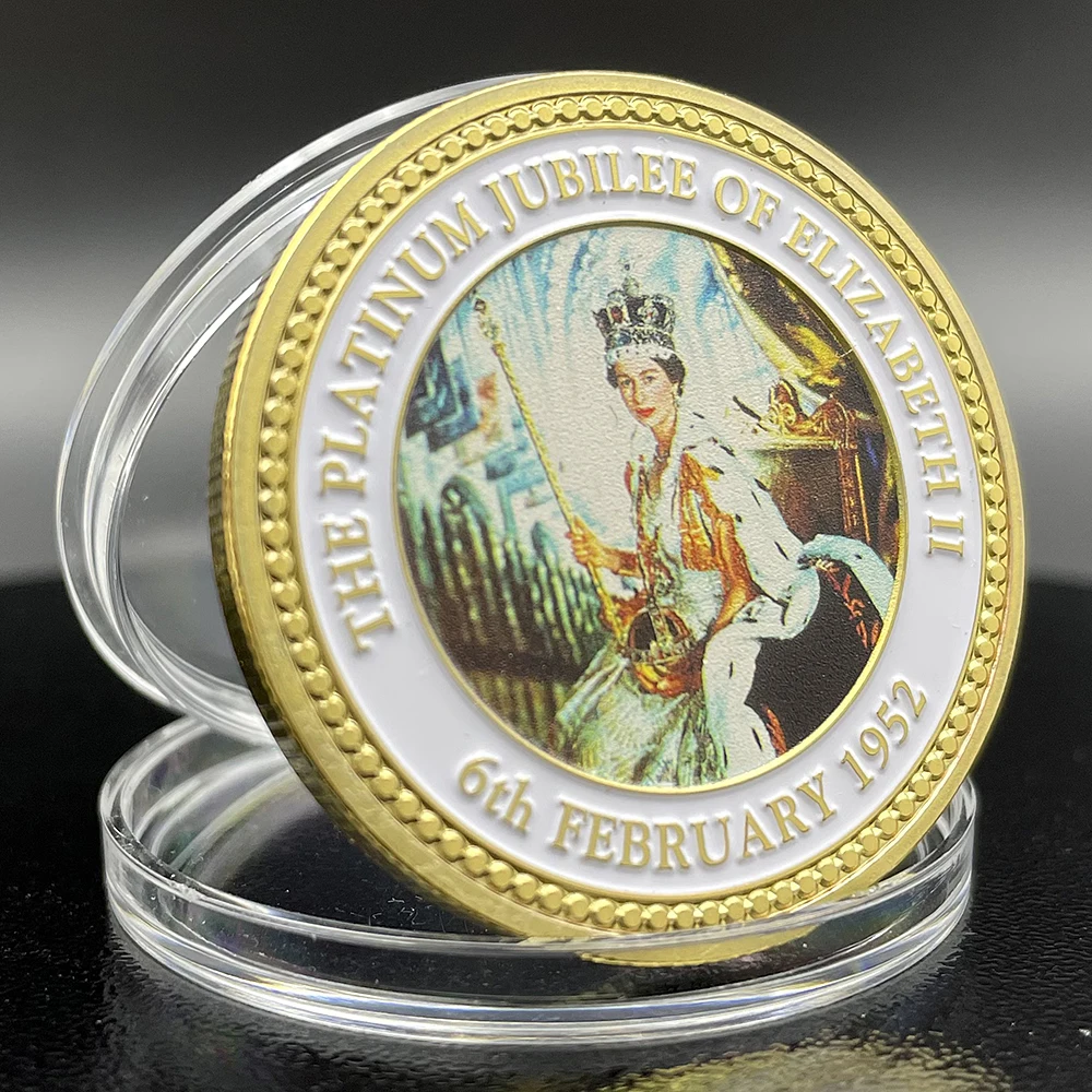 

Коллекционная монета "Платиновый юбилей Елизаветы II"