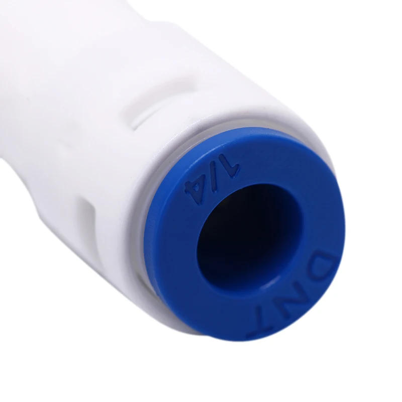 صمام فحص الدفع لمرشحات نظام التناضح العكسي للمياه غير العودة بقطر 1/4 بوصة مادة ABS سوداء للسباكة #3