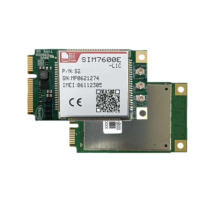 Módulo SIMCOM CAT4 LTE, SIM7600E-L1C, PCIE