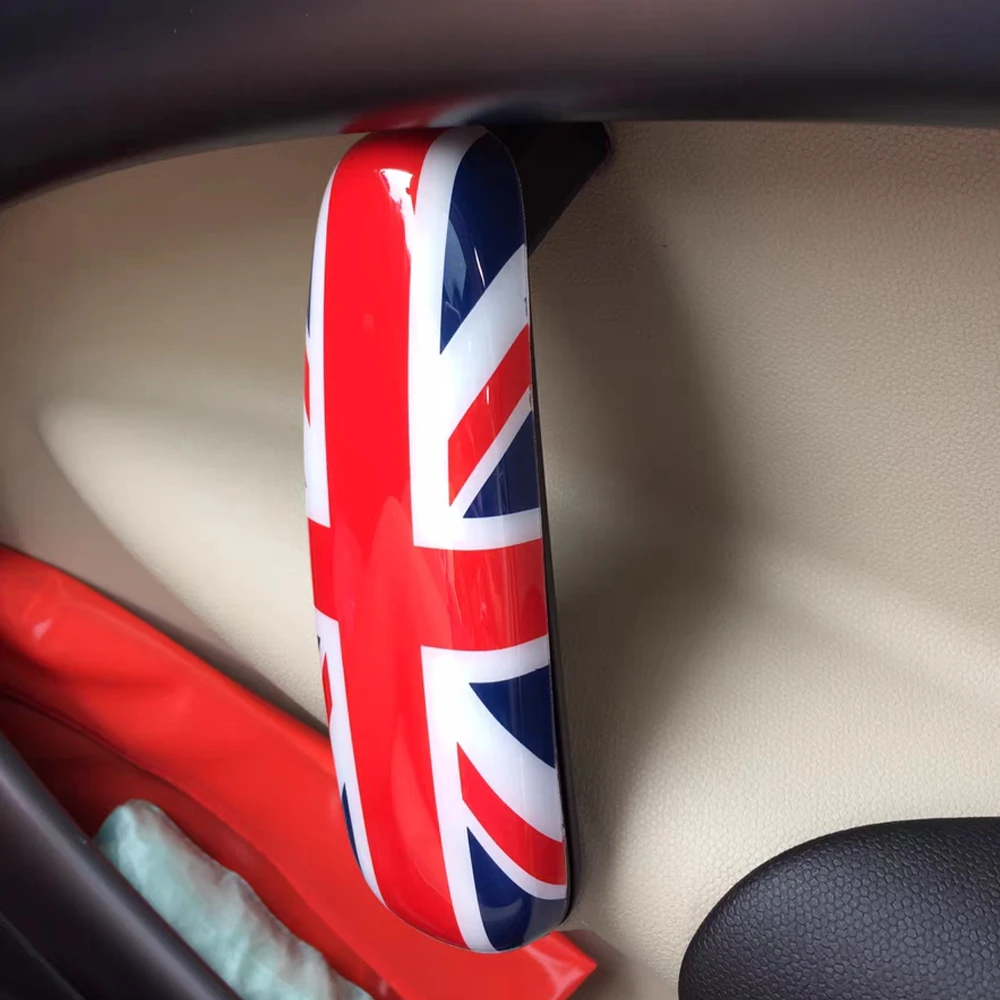 

Для MINI Cooper S JCW ALL4 R60 Countryman Night Jack Внутренняя ручка двери автомобиля Декоративная наклейка Крышка автостайлинг аксессуары