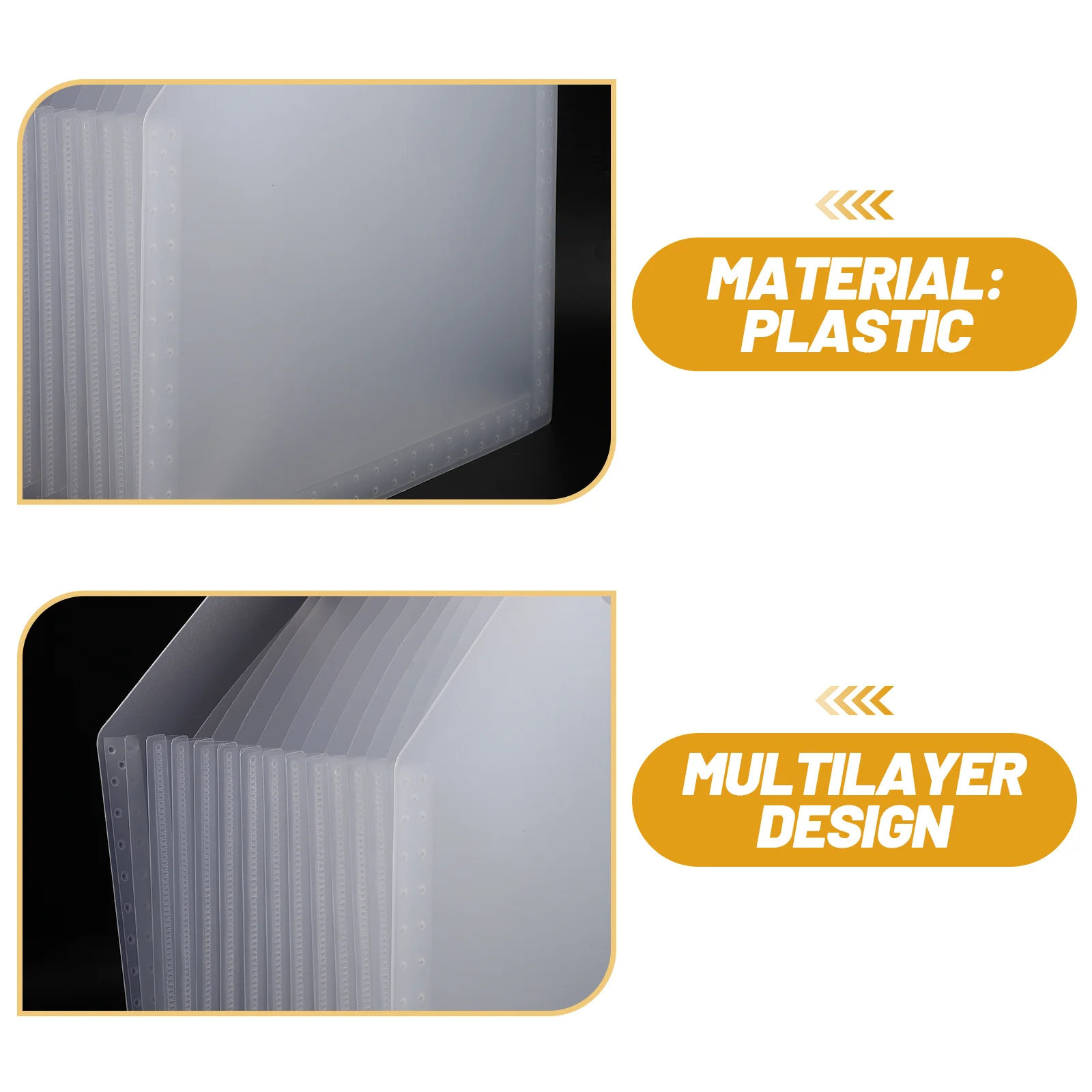 Organisateur de fichiers en plastique, dossier en accordéon Vertical, porte-documents extensible pour reçus, déclarations, Photos, rangement de bureau