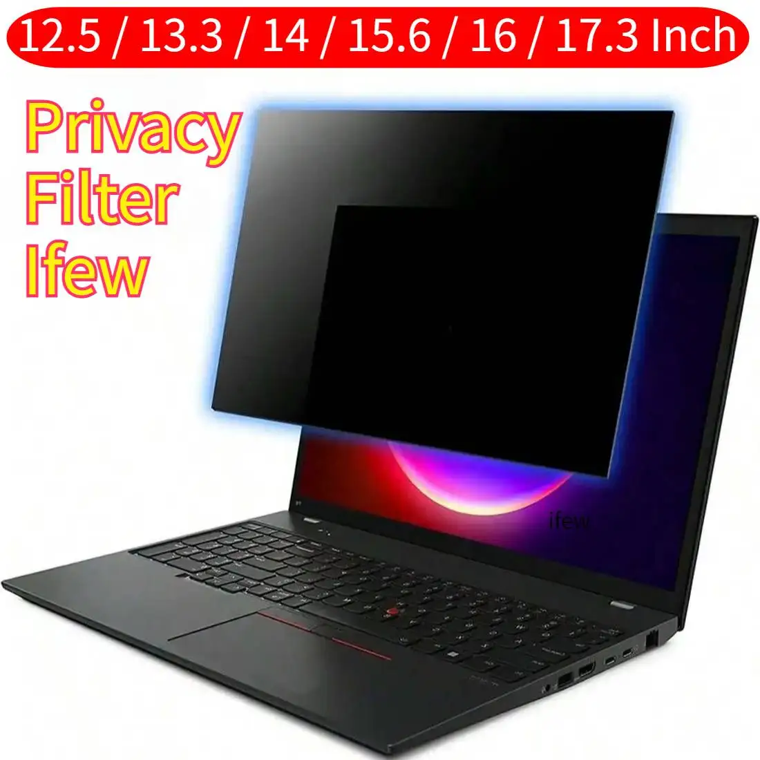 Laptop PC Monitor Privacy Screen Protector Anti-spy Film Notebook Computer Anti-peeping Filter 12.5 13.3 14 15.6 16 17.3 Inch