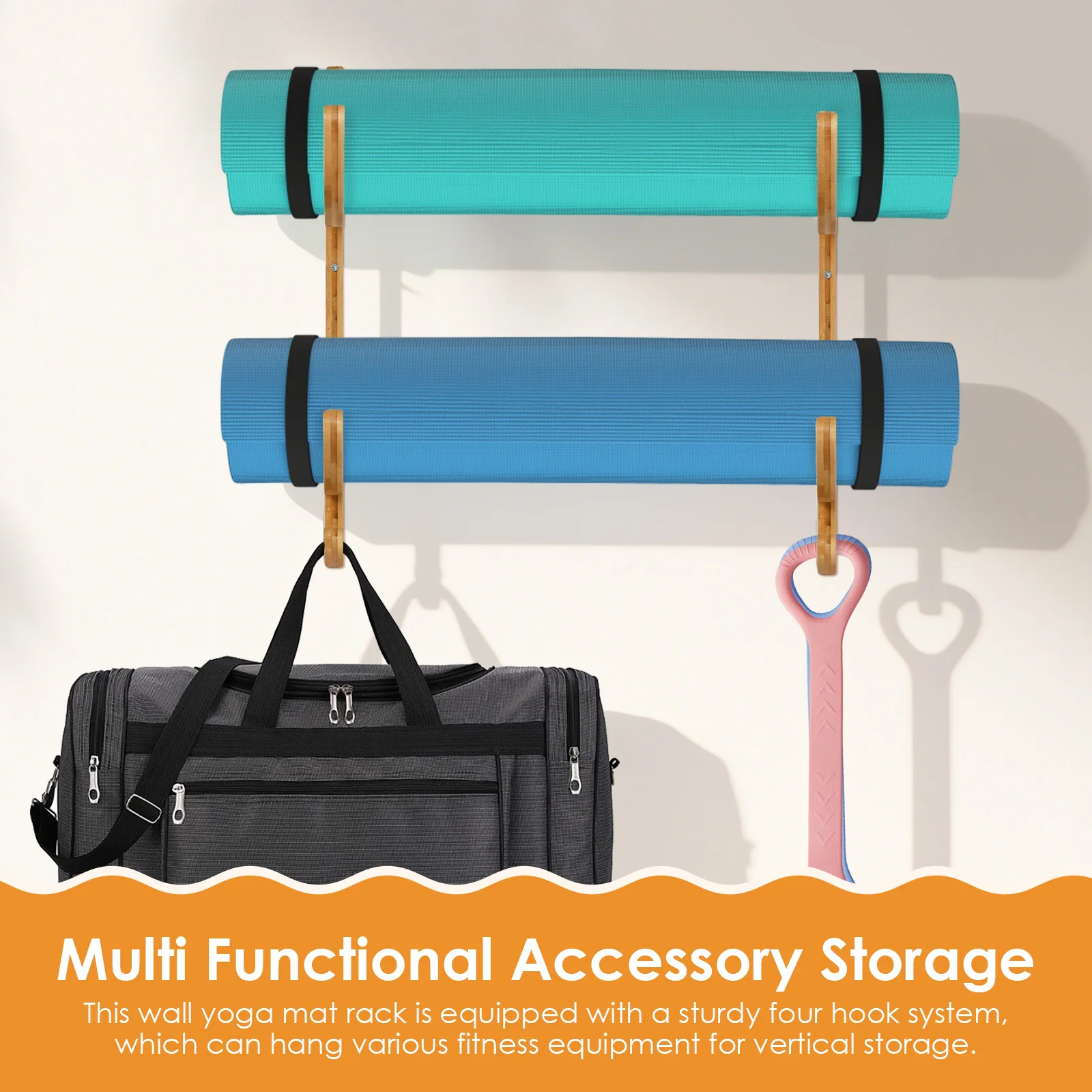 Support de rangement pour tapi - Home Gym Yoga Mat Storage avis et prix