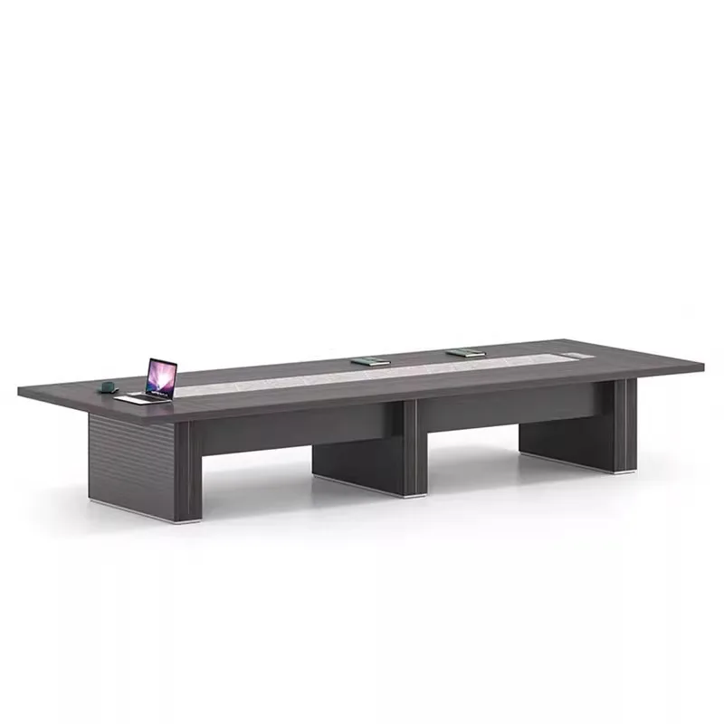 Conference Table Long Table Simple Modern 2.8 Meters/4/6 Meters  Multi-person Atmosphere Conference Room