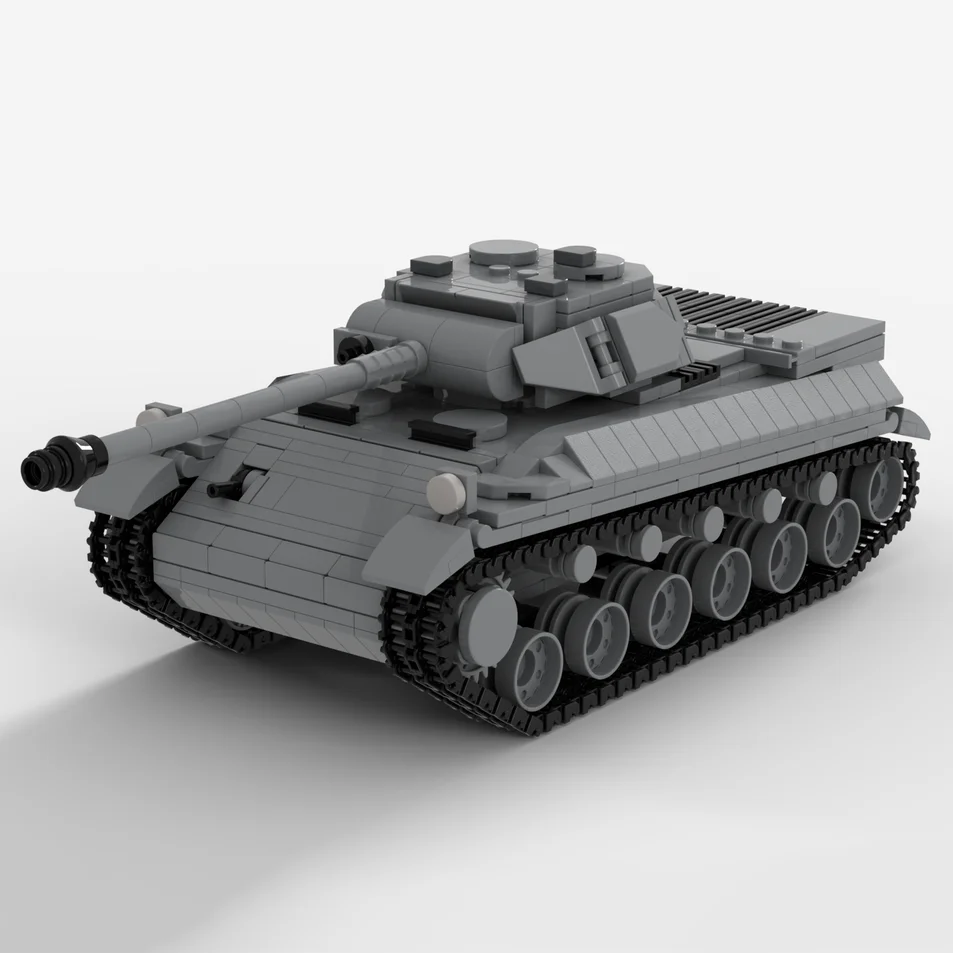 装甲車モデル Moc ビルディングブロック ハンガリー重戦車 44M Tas モデルテクノロジーレンガ DIY 組み立て建設おもちゃギフト