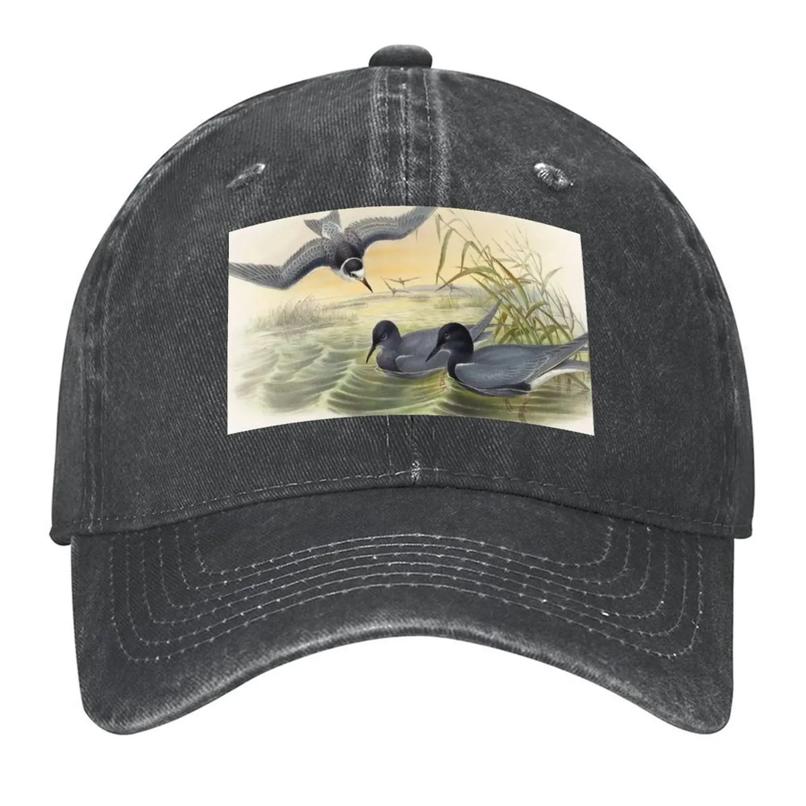 

Black Tern Bird Baseball Cap Luxury Hat Golf Wear Mountaineering Dropshipping Hats Man Women's