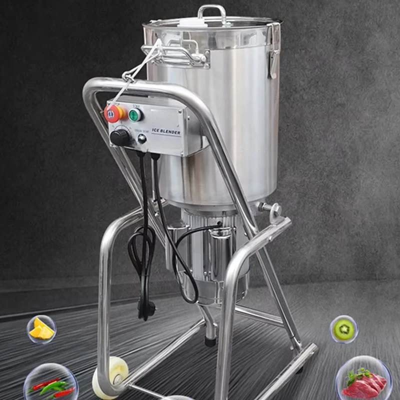 

Commercial Industrial Food Slicer Grinder - Meat Vegetable Fruit Apple Beater - Kitchen Processing Machine