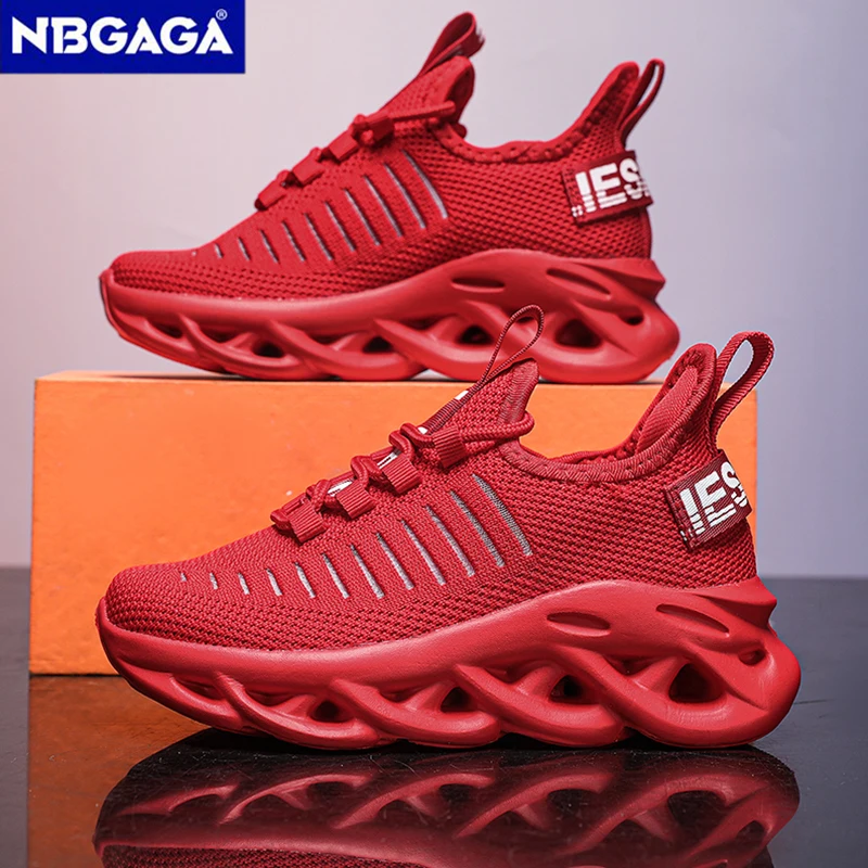 

Breathable Mesh Children's Tennis Shoes Comfortable Unisex Sneakers Outdoor Jogging Athletics Basketball Walking Sneakers