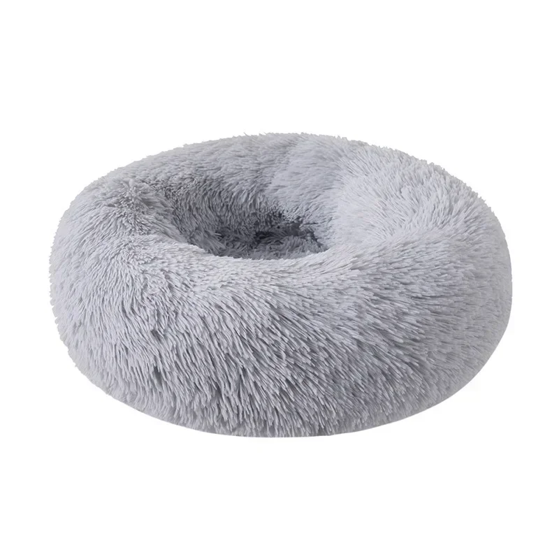 Pet Dog Bed Comfortable Donut Cuddler Round Dog Kennel Ultra Soft Washable Dog and Cat Cushion Bed Winter Warm Sofa Hot Sell