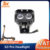 Original Headlight for Kukirin G3 Pro Electric Scooter KUGOO Kugookirin Handlebar Lamp Head Front LED Light Spare Accessories