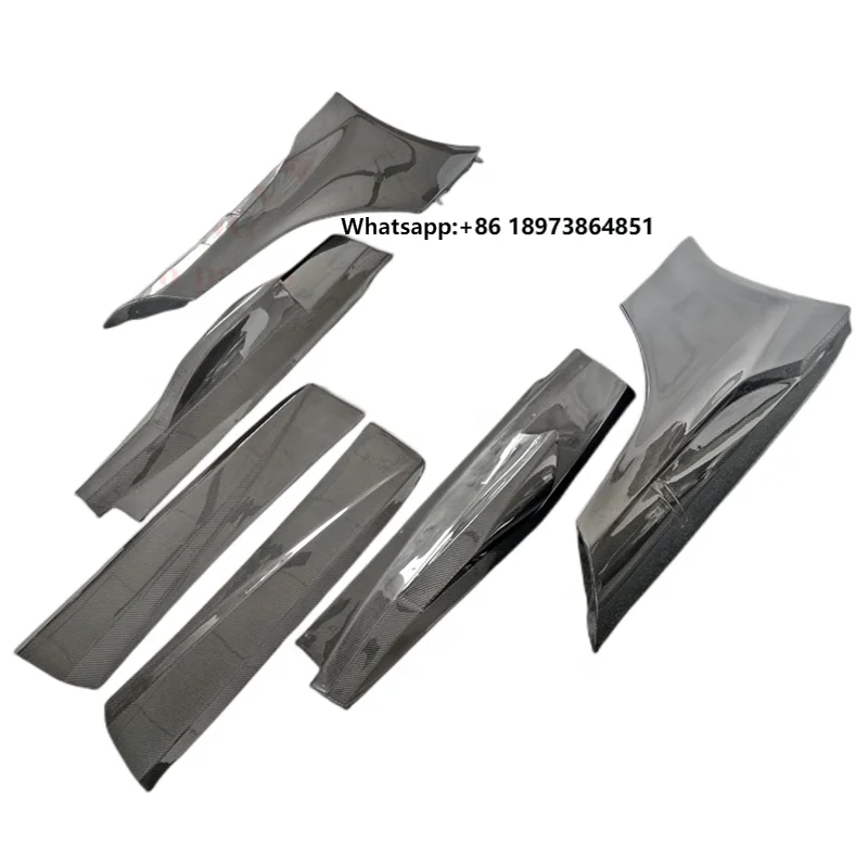 

High quality 675LT style carbon fiber side skirt body kit for McLaren MP4-12C 625C 650S Upgrade 675LT side skirt