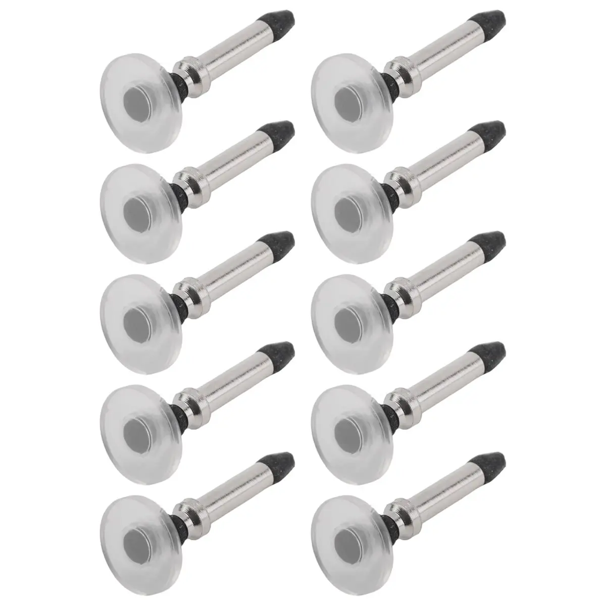 A59E 10PCS Universal Stylus Pen Transparent Disc Capacitive Screen Touch Pen Replacement Tip Drawing Writing Nib Pencil Head