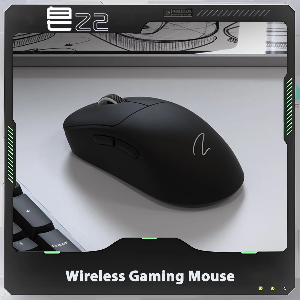 

Zaopin Z2 Wireless Mouse PAW3395 Sensor Nordic 52840 Chip Three Mode 4K FPS Gaming Mouse 65g Ergonomics Bluetooth Customiz Gift