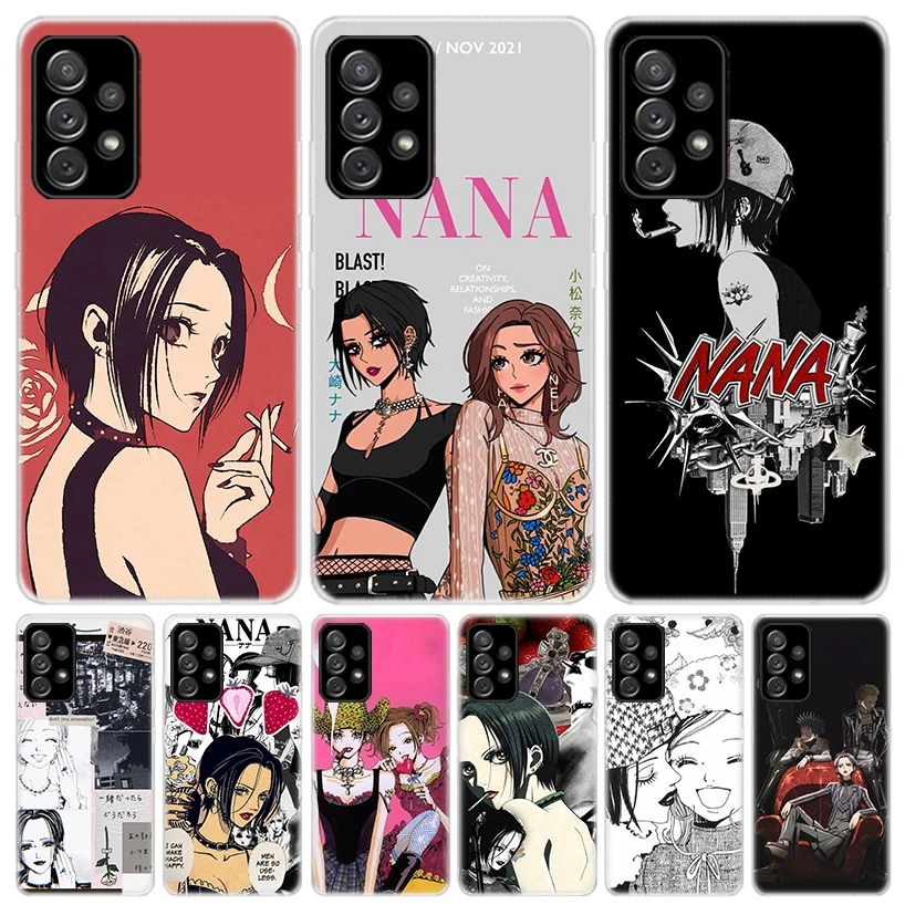 Anime NaNa Osaki For Samsung Galaxy A15 A14 A13 A12 A55 A54 A53 A52 Phone Case A32 A35 A34 A33 A25 A24 A23 A22 A04S A03S A02S Ga