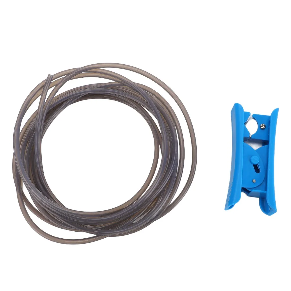 Durable 2.5mm ID PTFE Tube 5 Meter Length 4mm OD Bowden Tube With Cutter 3D Printer Tube For Bambu Lab Series