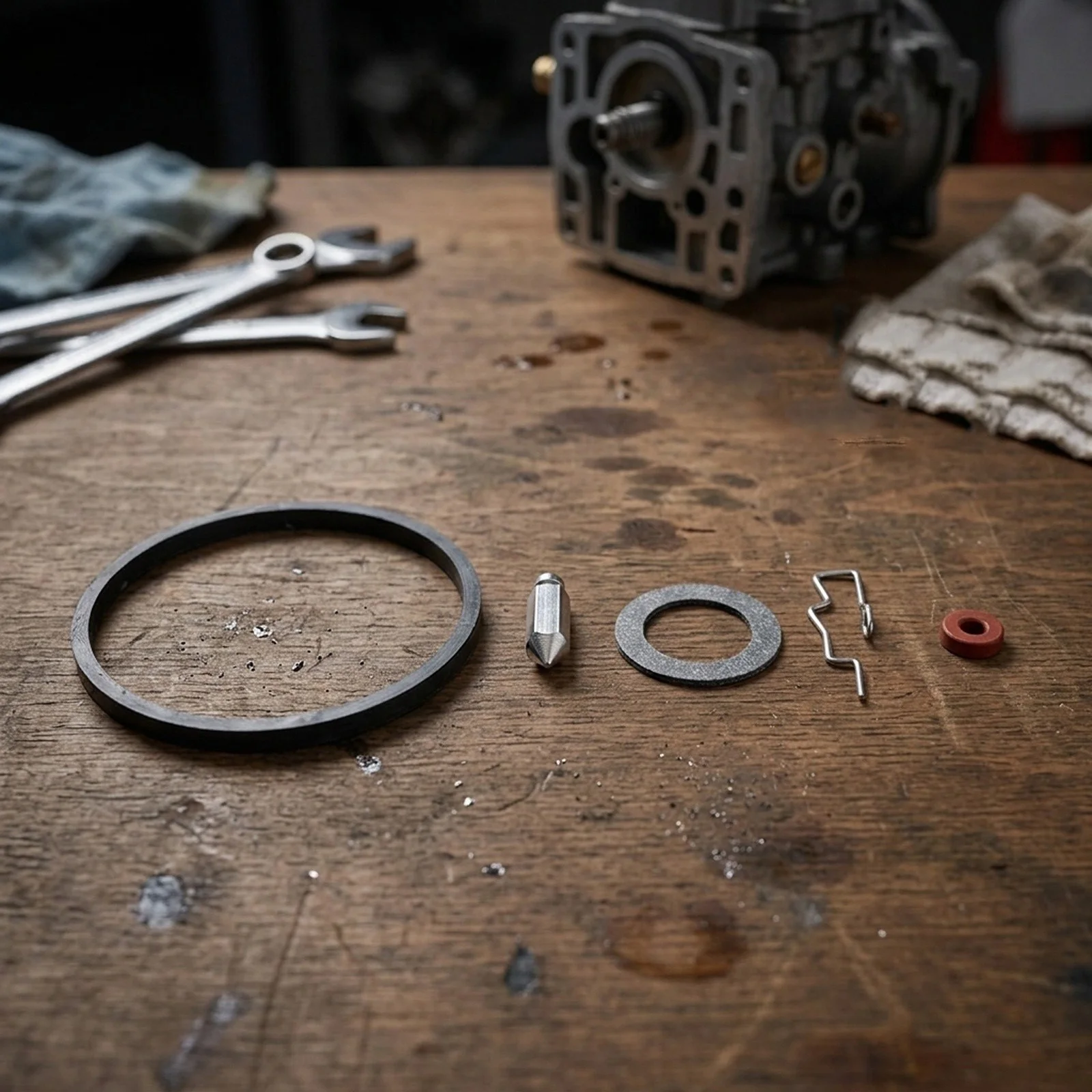 Fuel System Kit Carburetor Rebuild Kit As Picture Show Seamless Integration Optimal Performance Complete Component Set