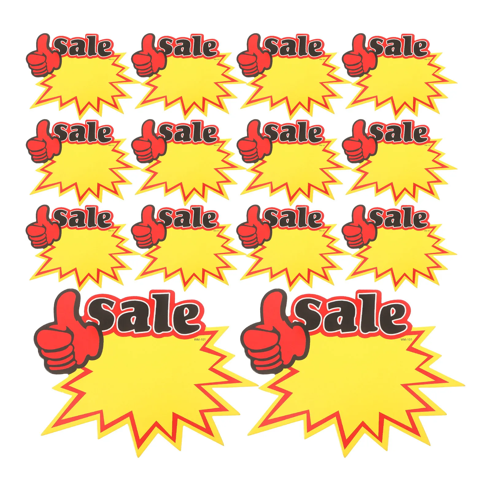 100 Etiquetas de Preço Profiss - Yard Sign Blank avaliação e preço
