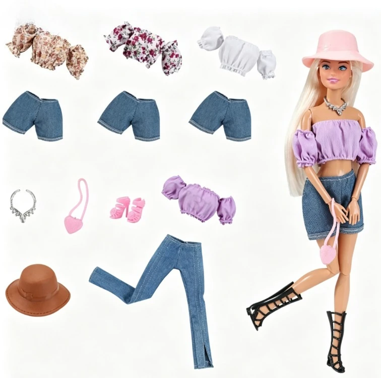 New style Toy accessories gift pretty clothes for your BB FR 1/6 scale dolls BBIKD21F