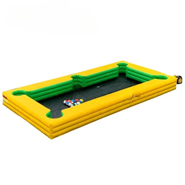 Inflatable human billiards interactive game billiard soccer inflatable pool table