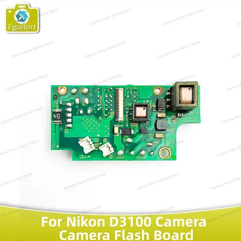 니콘 D3100 용 플래시 보드, DC/DC 전원 보드, 플래시 보드, 카메라 교체 예비 부품, 오리지널