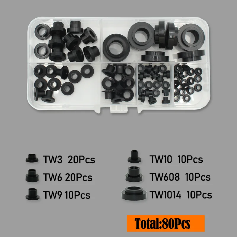 Bis zu 414p T-förmige Nylon-Unterlegscheibe TW3 TW6 TW8 TW9 TW10 T0 TW16 Konkave und konvexe Kunststoff-Schraubenhülse Isolierpartikel für Schrauben – Detail 13