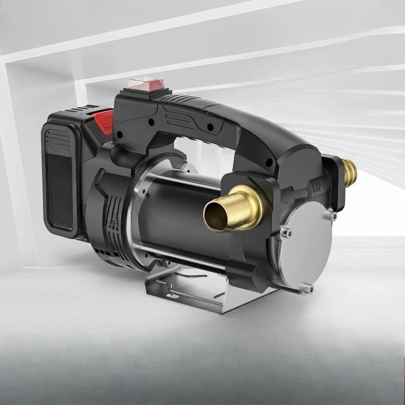 Electric oil pump, lithium battery rechargeable self-priming diesel pump, wireless portable mini fuel pump
