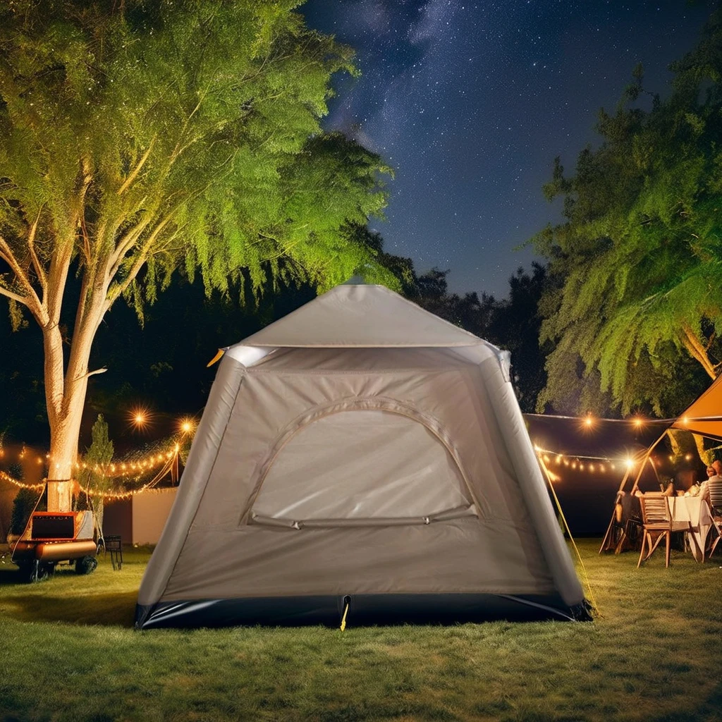 

High Quality Nylon Oxford Inflatable Tent for Family Waterproof and for Outdoor Travel Camping