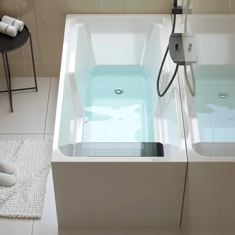 Deep soaking mini Japanese bath