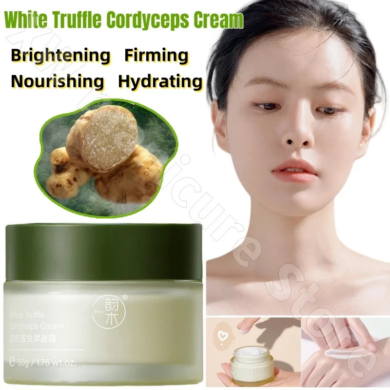 

White Truffle Face Cream Stay Up Late Remove Yellowing Brighten Firm Moisturize and Moisturize Improve Dryness and Dullness 50ml