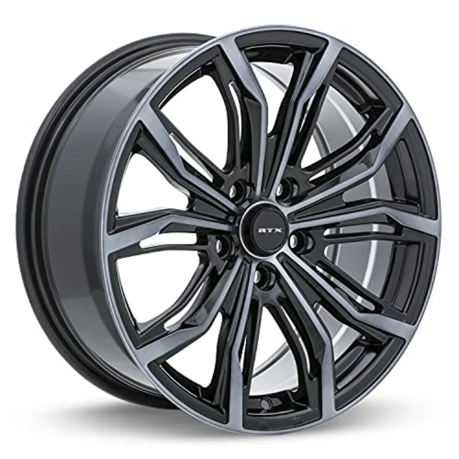 

Alloy Wheel 19x8.5 5x114.3 ET38 CB73.1 Black Machined Grey for SUV Car Black Widow