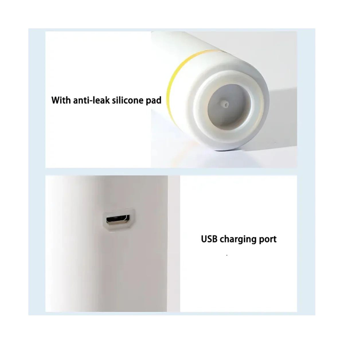 휴대용 USB 충전식 핸드헬드 미니 가방 실러 주방 스마트 소형 식품 가정용 진공기, 10 봉지 포함, 파란색