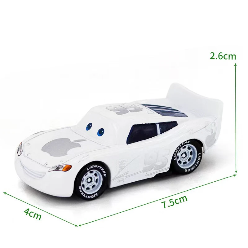 Model z kreskówki Pixar Zygzak McQueen rodzina nowy 86 Jackson burza grzmotów portugalia 1:55 Diecast Mini samochód zabawka chłopiec urodziny prezenty