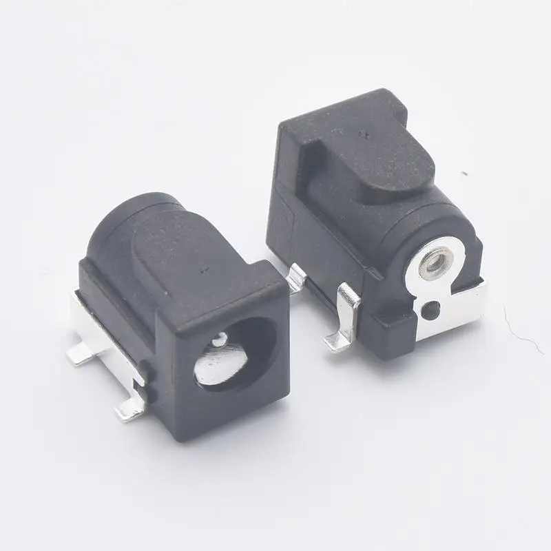 【S】10Pcs Female DC Power Jack Plug Charging Port Connector DC062 5.5x2.1mm 5.5x2.5mm 6.3x3.0mm 3Pin DC Socket