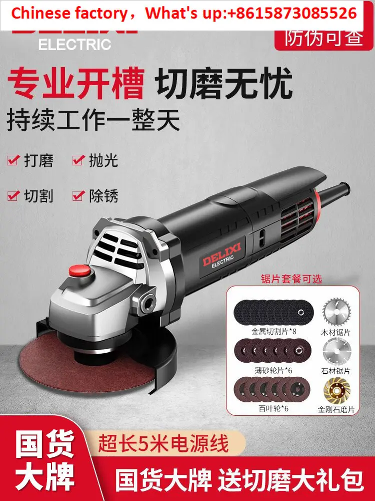 Angle Grinder for Home Use Multi-Function Cutting Grinding Polishing Tool High Power Bench Sander Rotary Tool