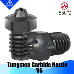 Mellow Phaetus Tungsten Carbide V6 Nozzle  High Speed Durable Reduce Stick For 3D Printer Nozzles M6 Prusa Voron VzBoT Hotend