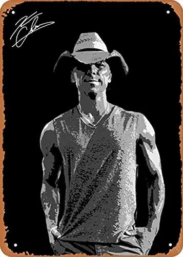 Metal Music Poster - Coutry Music Kenny Chesney - 8