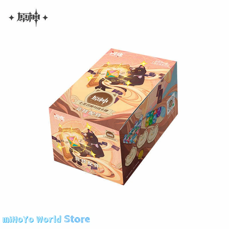 

Официальный оригинальный персонаж MiHoYo Genshin Impact, спортивное приглашение Genius TCG, боевая карта, аксессуары для косплея, подарки на день рождения