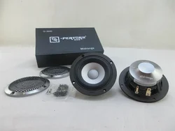 2PCS Car Audio Center 3.5'' Inch 3 Inch Midrange Speaker Three-way Speaker Car QP Center Speaker Titanium Color