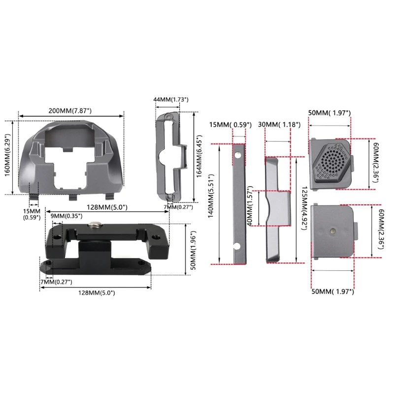حامل عرض شاشة التحكم المركزي، حامل دوران لحامل Y GPS