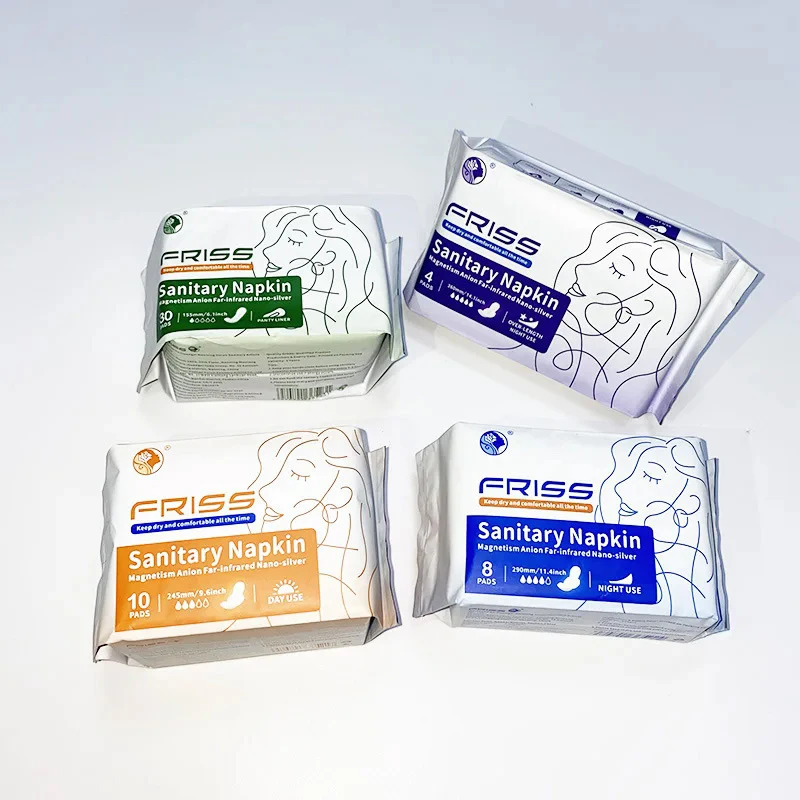 3Pack Disposable Period Pad Feminine Hygiene Product Sanitary Napkin Menstrual Sanitary Pads For Ladies Panty Liner