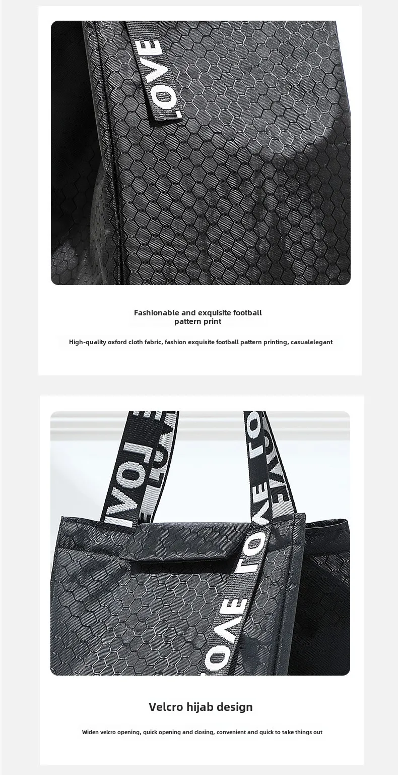 Navy Forest Lunchbox, große Kapazität, tragbar, isoliert, Thermo-Lunch-Tasche aus Oxford-Stoff, Lebensmittelaufbewahrung, Picknick-Tasche für Damen und Herren – Detail 10
