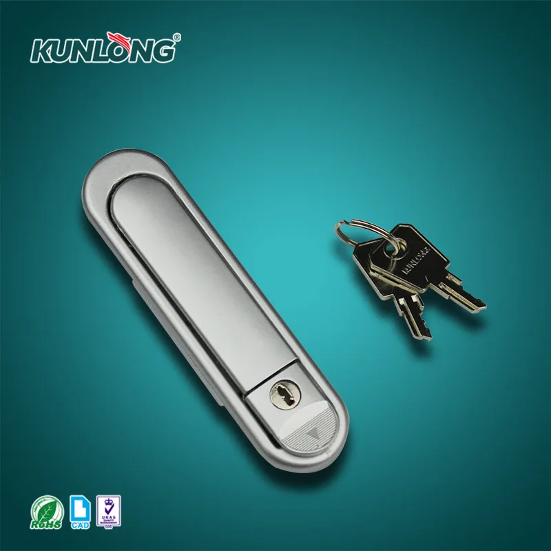 Industrial waterproof flat lock SK1-032WK waterproof and dustproof zinc alloy panel lock control box lock