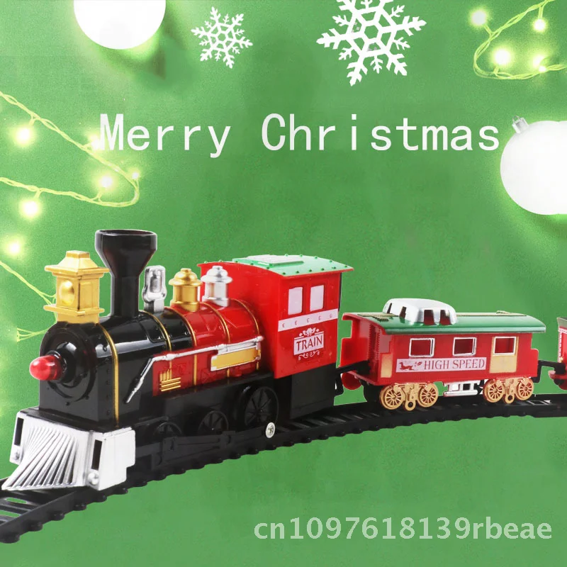 Electric Rail Car Toy for Kids - Mini Simulation Train Remote Control with Light & Music Features for Children Aged 4-6 Years