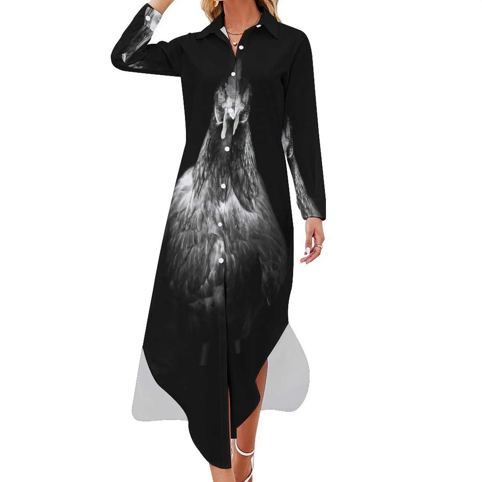 

Hentensity for Life Long Sleeved Shirt Dress dresses for prom summer dresses for women 2024 Women long dress