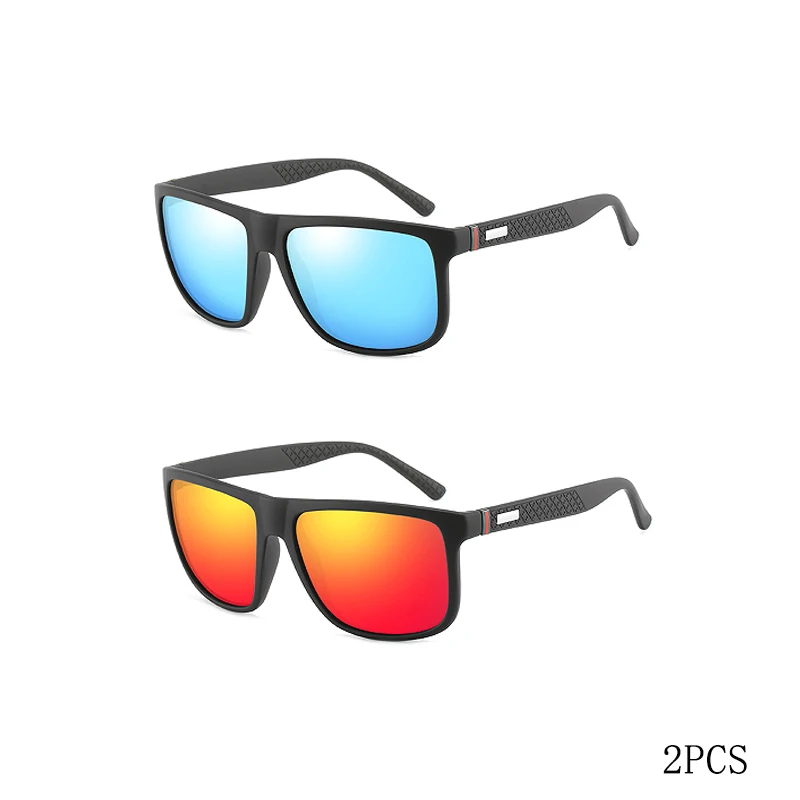 NONE Vintage Square Polarized Sunglasses 3