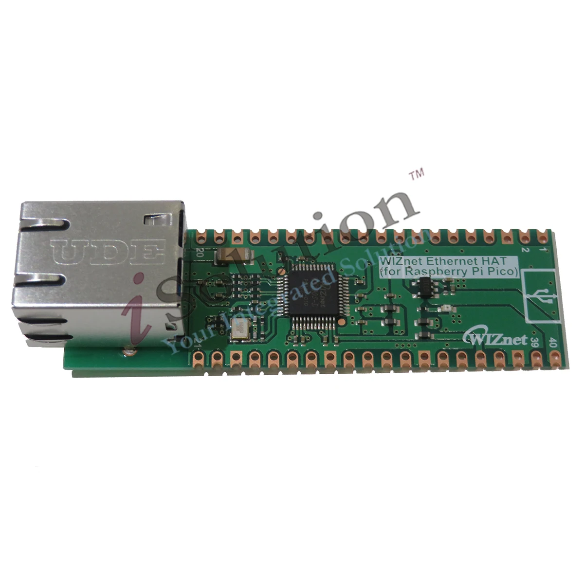 WIZNET-ETHERNET-HAT W5100S Ethernet Interface Raspberry Pi Pico Expansion Board