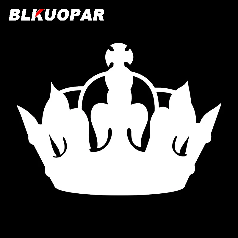 BLKUOPAR Crown Personality Car Stickers Motorcycle Laptop Helmet Air Conditioner Scratch Resistant Decal Graphics VAN Car Goods