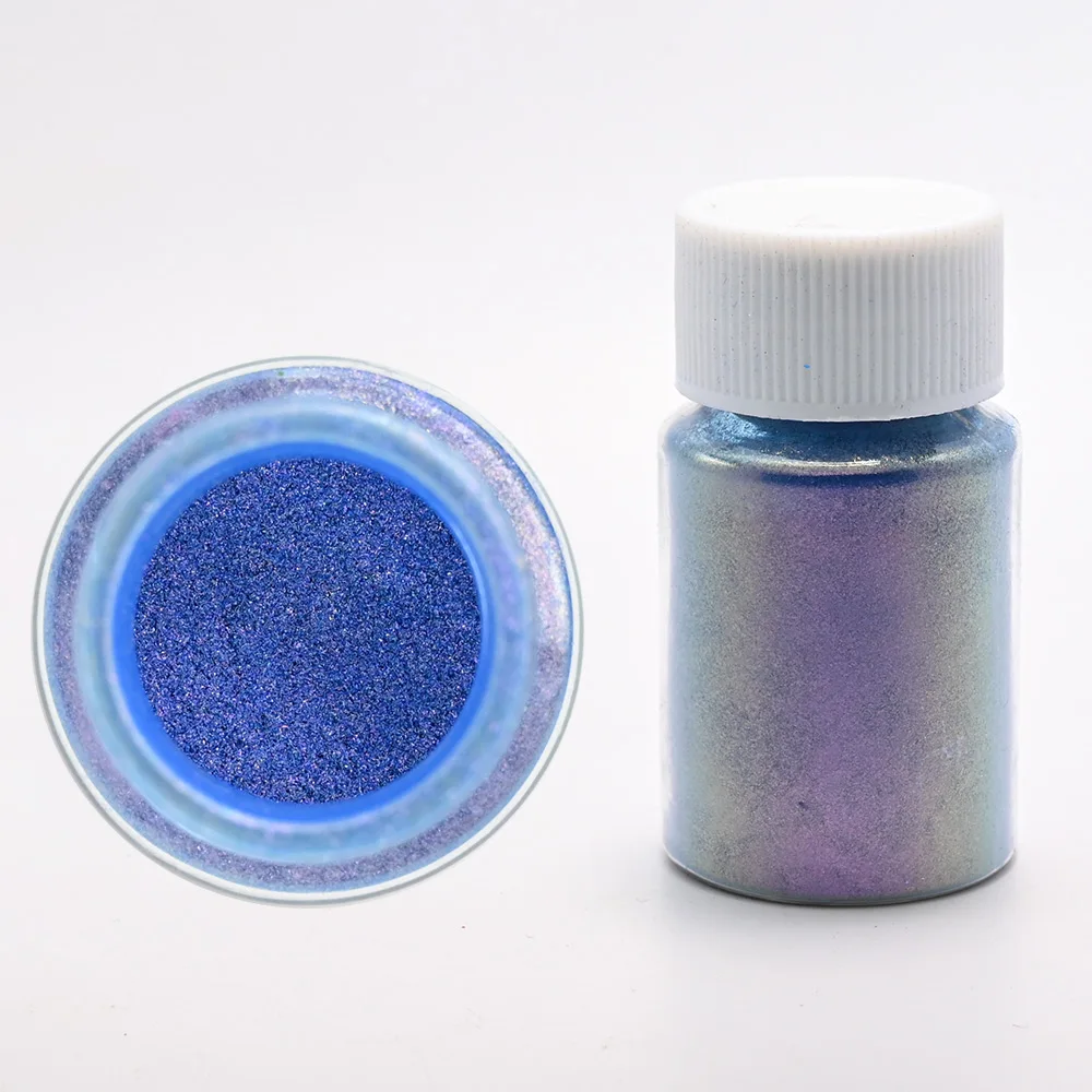 1Box Kirsche Rosa Chrom Perle Nagel Pulver Gradienten Spiegel Effekt Nail art Glitter Auroras Reiben Staub Nail art Dekoration 10g