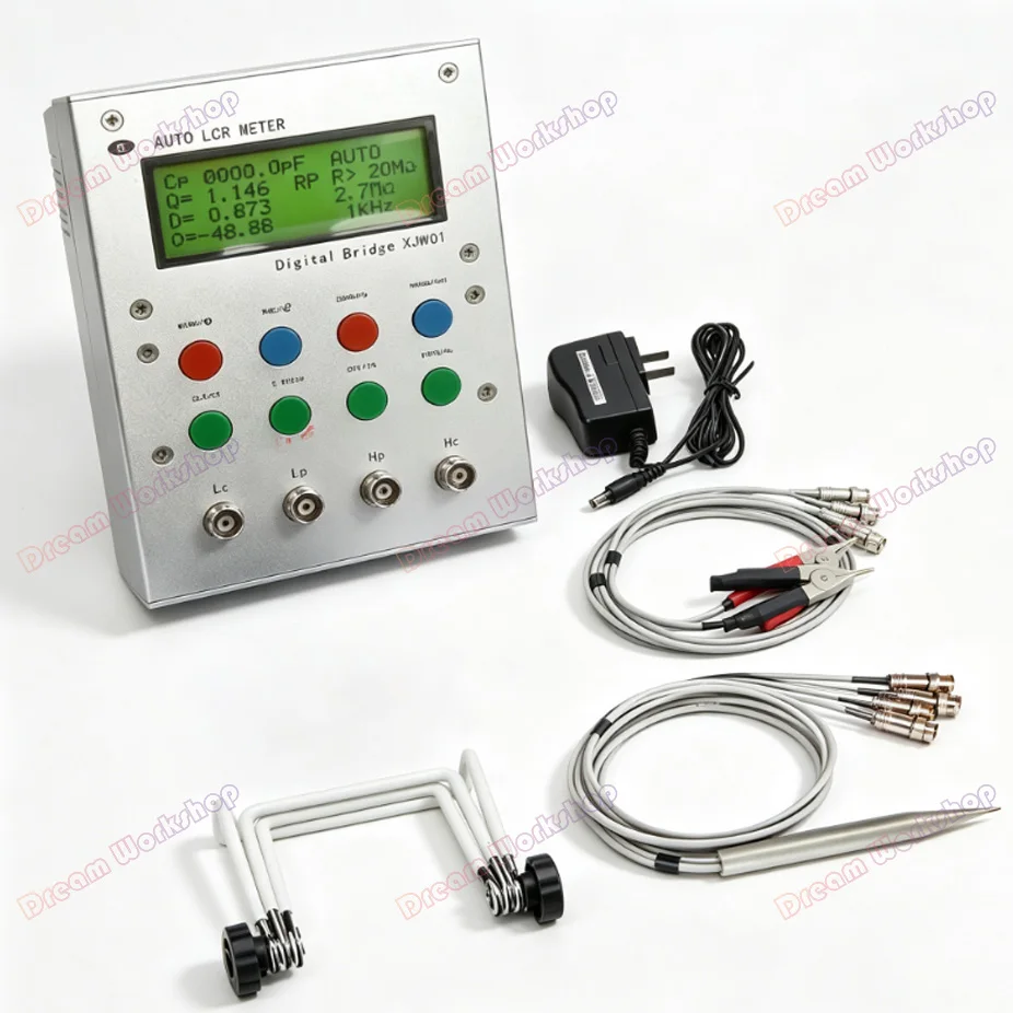XJW01 LCR digital bridge tester, inductance,capacitor, resistor,watchband, ESR Kit